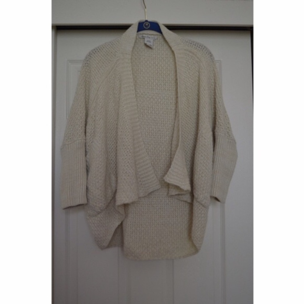 Beige (cream) American Rag Cardigan
